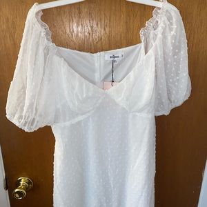 Misguided milkmaid dress